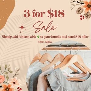 🌵 3 for $18 Sale! 🌵